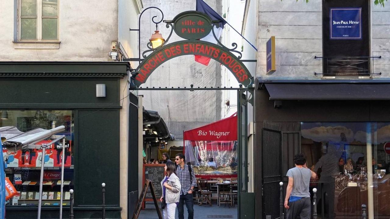 Ferienwohnung Le Studio Des Enfants Rouges Paris Exterior foto